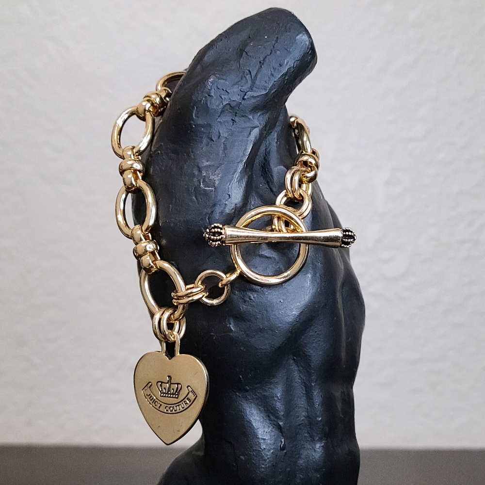 Juicy Couture Royal Couture Vintage Gold Bracelet